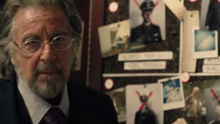 Here's your first look at Jordan Peele and Al Pacino's Nazi-hunting show, <i>Hunters</i>